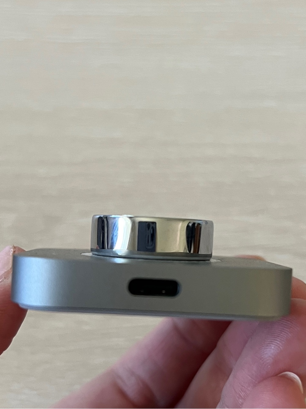 Gen 4 Silver Oura Ring size 9 - Picture 3 of 4
